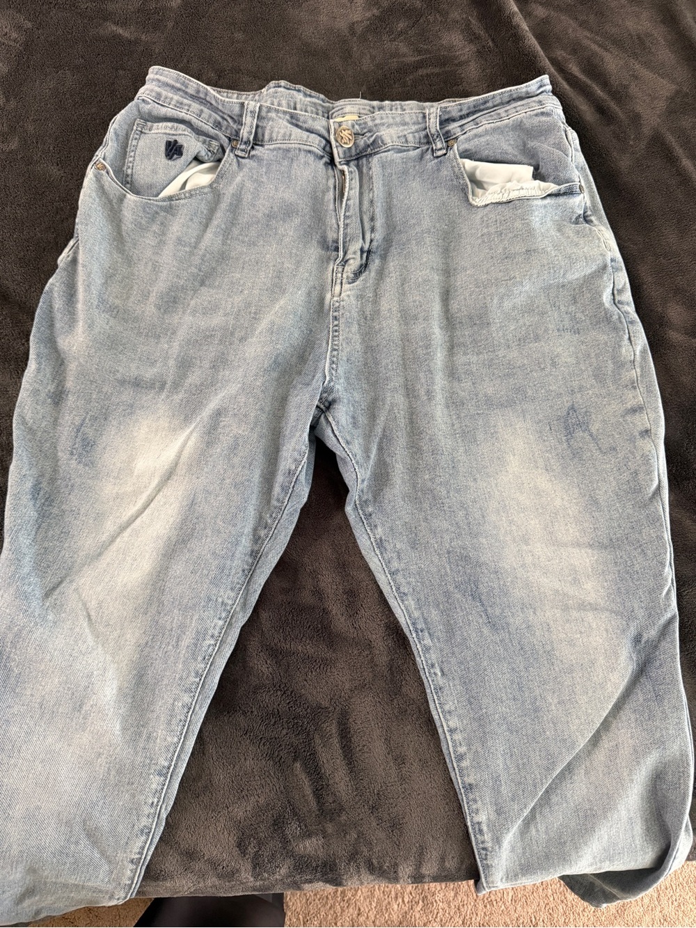 YoungLA #610 Light Blue Men’s Jeans